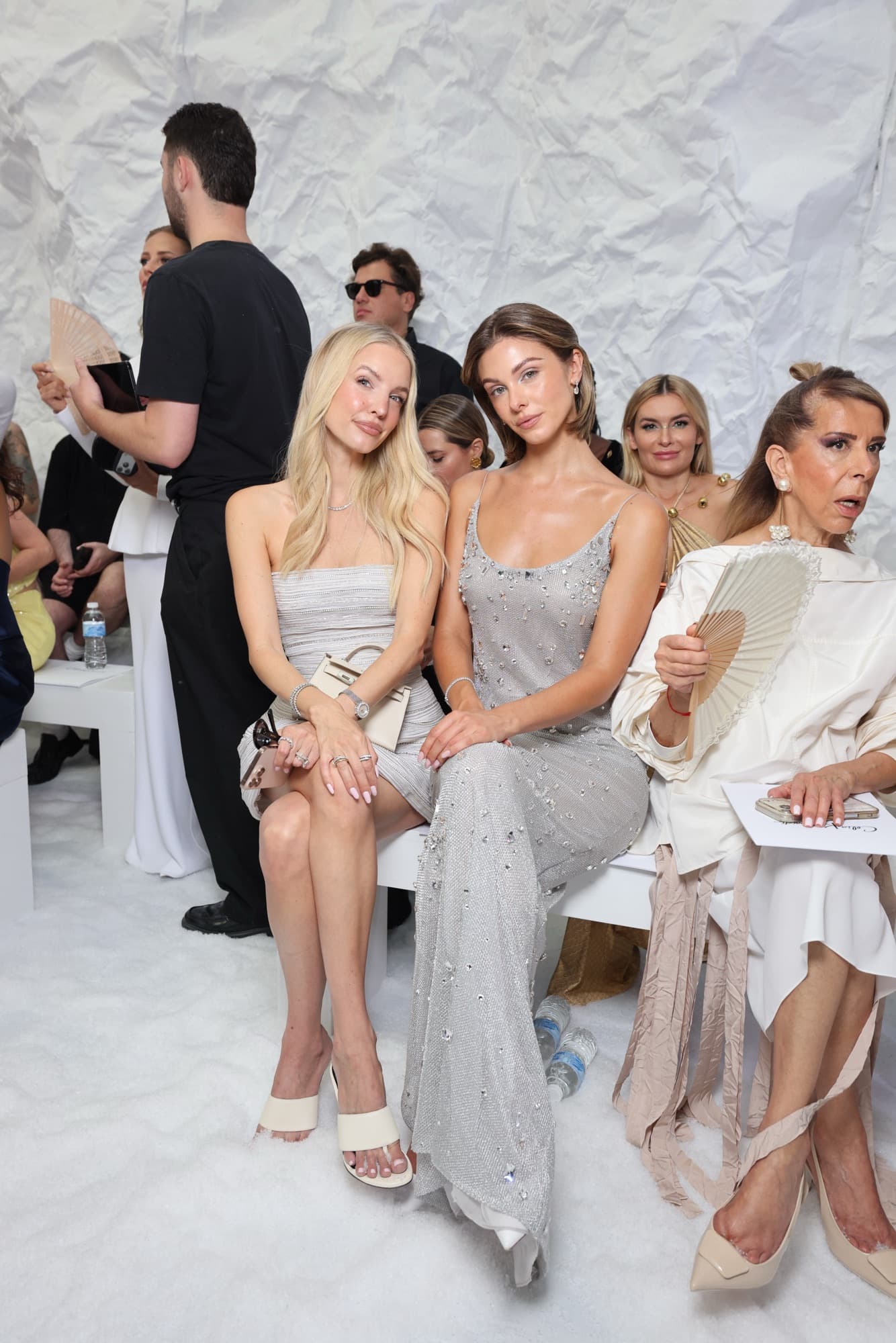 Haute Couture fashion show front row, Visual Twins coverage